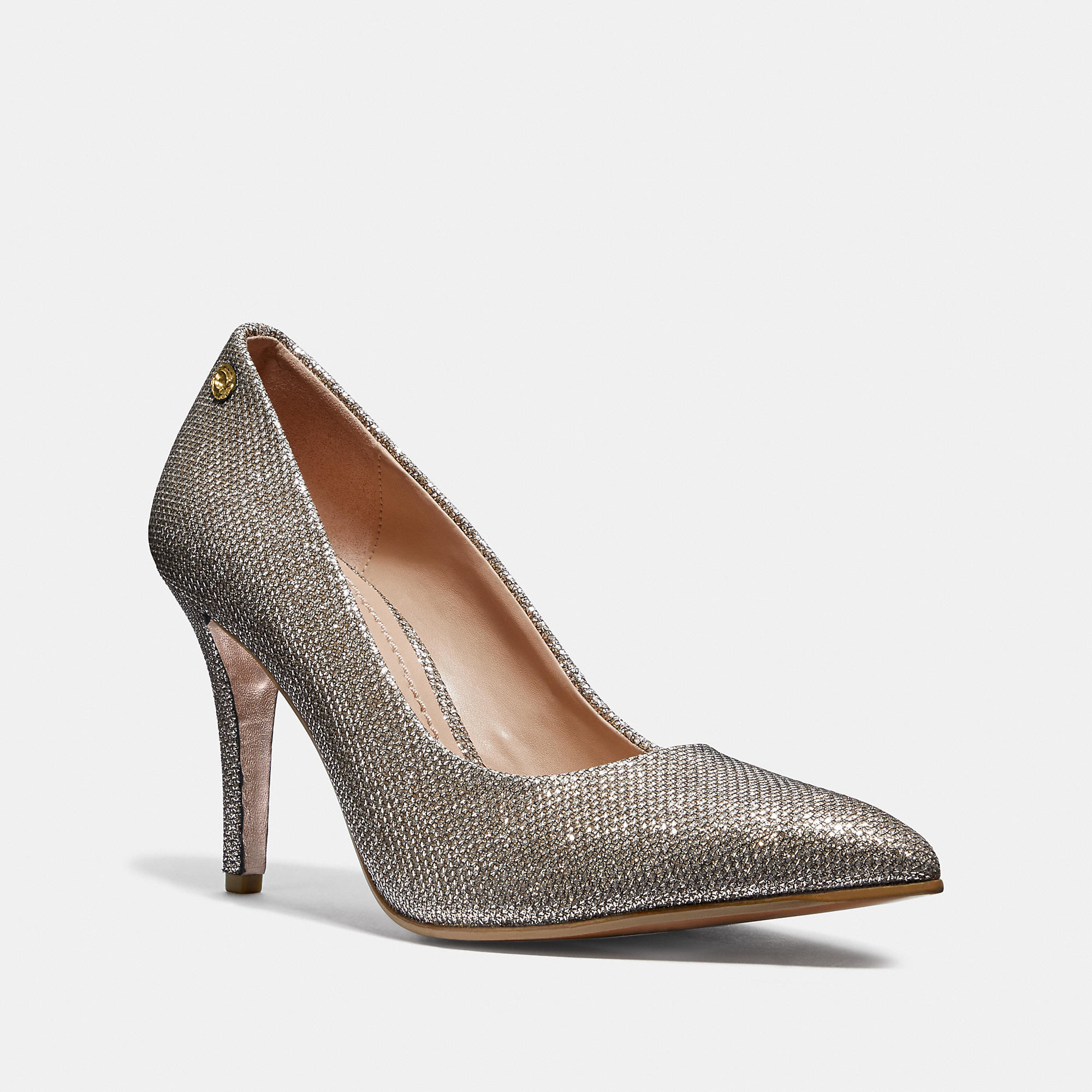 Coach Addie Pump - Women's - Gold, Size: 5.5 B | Coach Outlet US