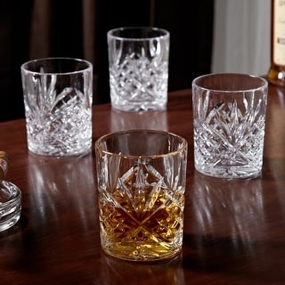 Dublin Cut Crystal Whiskey Glasses, Set of 4 | Bed Bath & Beyond