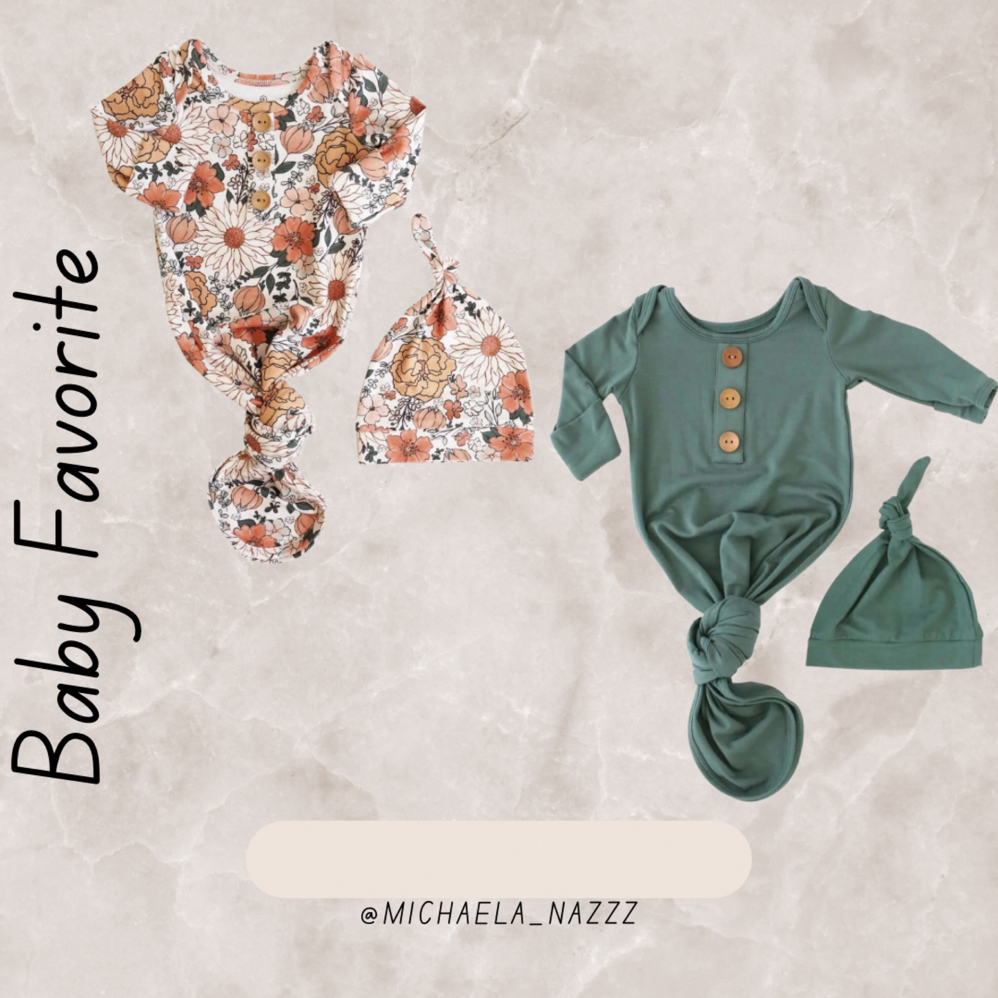 Newborn gowns! We used these as the twins first outfits in the hospital! 

#LTKfindsunder50 #LTKbaby