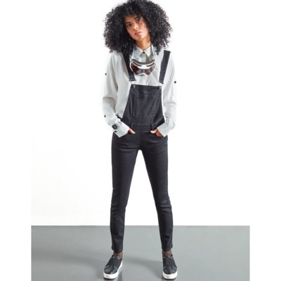 Macacões Khelf MACACÃO FEMININO BLACK JEANS Preto | Dafiti (BR)