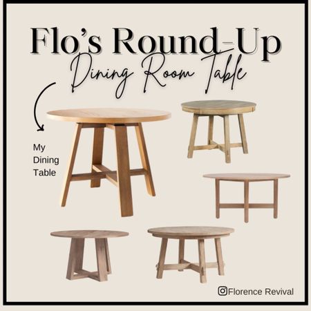 Oak (colored) dining table round-up! I love my table from #target but it’s often times out of stock! So here are a few other options! 

#LTKSeasonal #LTKhome #LTKfamily