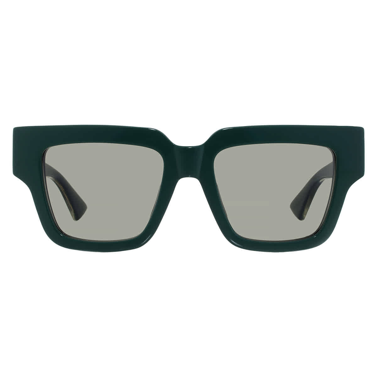 Bottega Veneta Green Square Ladies Sunglasses BV1276S 003 52 | Jomashop.com & JomaDeals.com