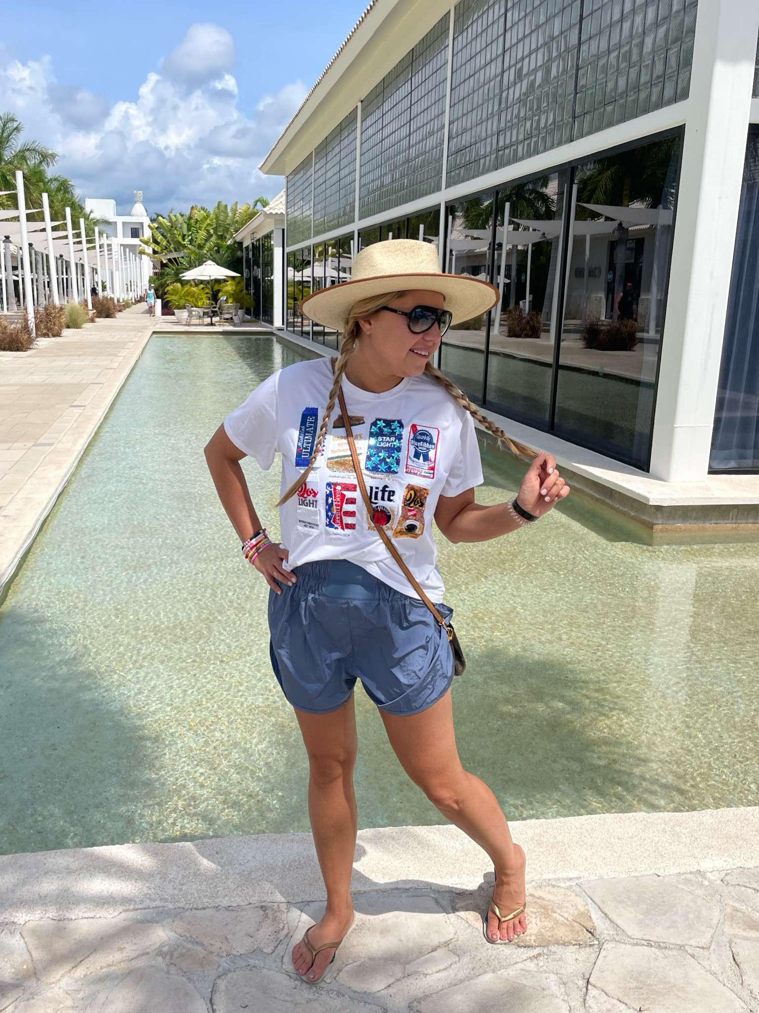 Cold drink in hand while in the Mexico sand!! Loving all queen of sparkles tees!! 

#LTKFind #LTKstyletip #LTKtravel