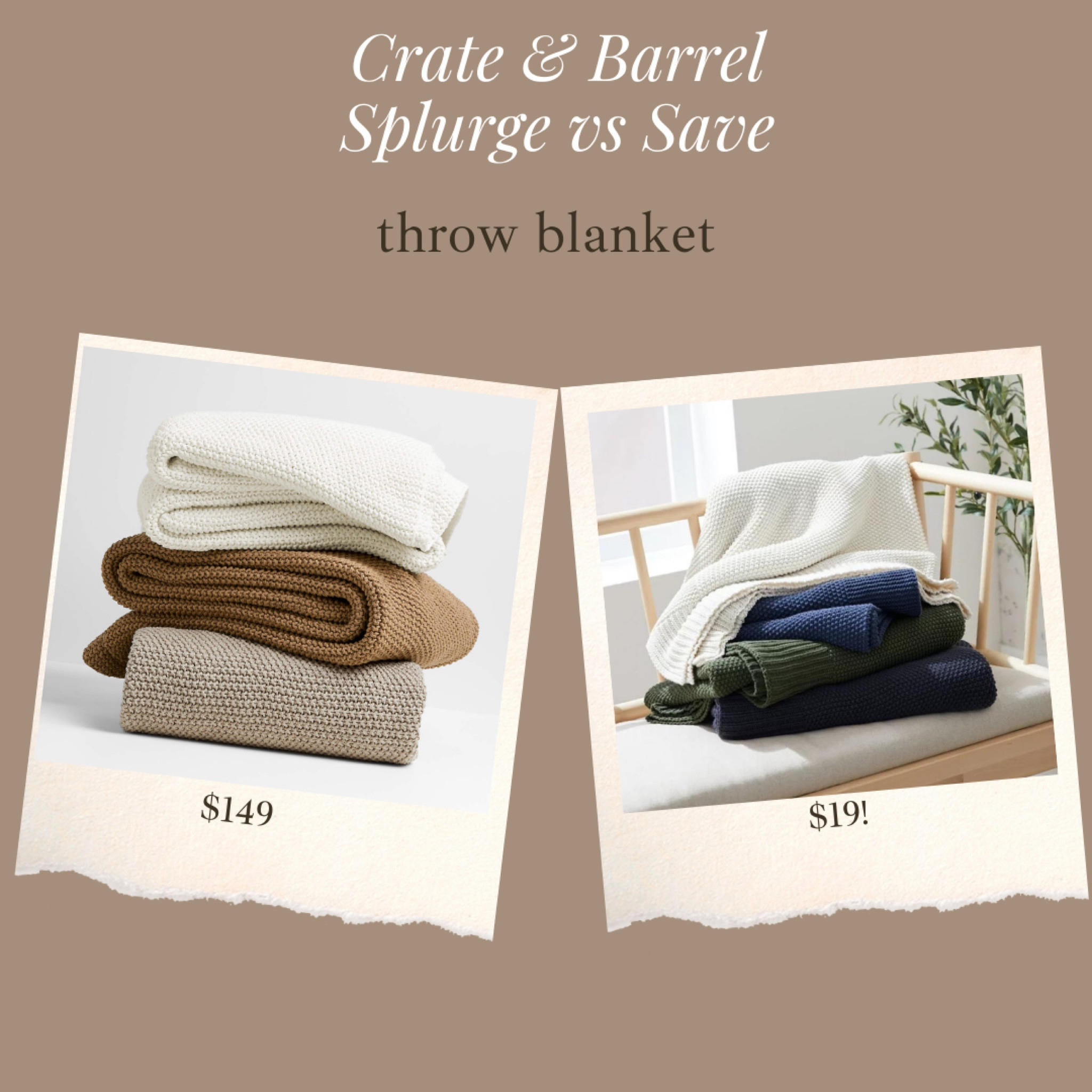 The viral Walmart budget friendly knit blanket has the same texture as CB but a fraction of the cost!! Sells out in hours each restock  

#LTKSaleAlert #LTKFindsUnder50 #LTKHome