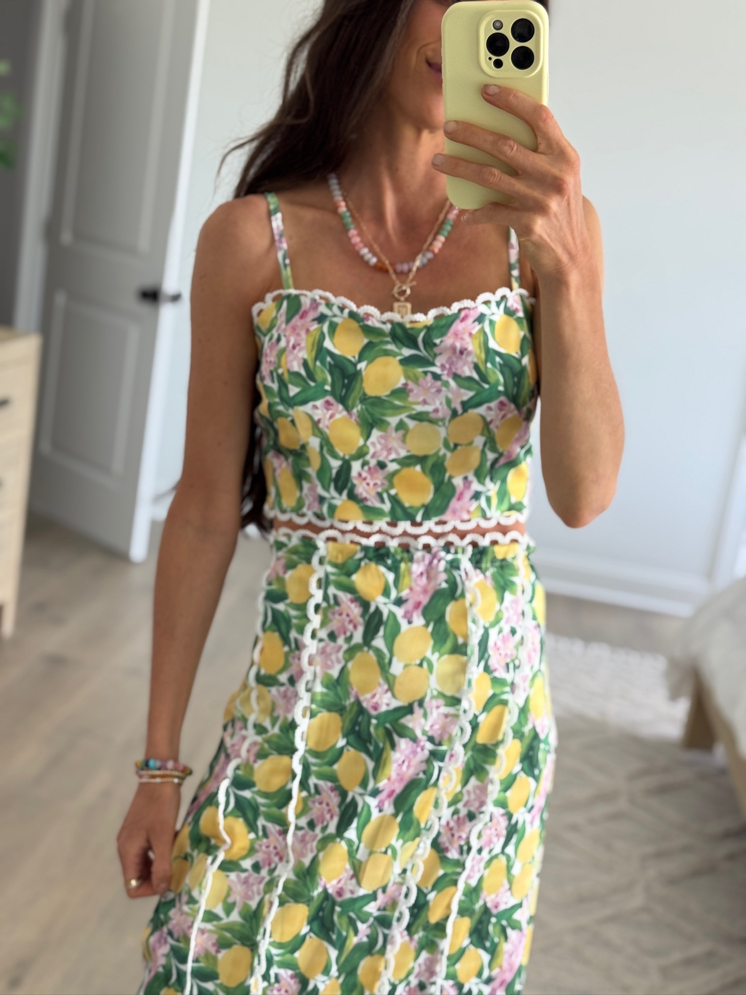 This dress just screams summer
Bright lemon print with the cutest details and such a flattering fit
Perfect for vacation, brunch, or any warm weather plans where you want something fun and easy to wear

#LTKootd #LTKMothersDay #LTKmomlife
