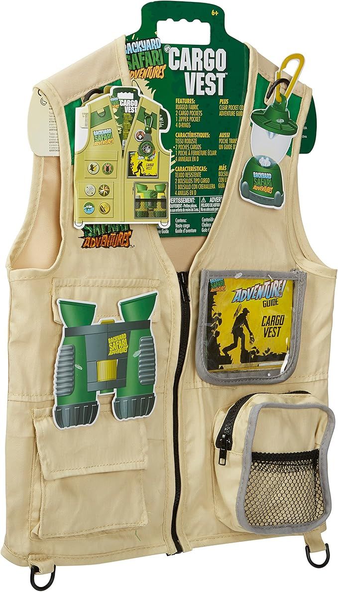 Backyard Safari Cargo Vest Kids Outdoor Activity | Amazon (US)