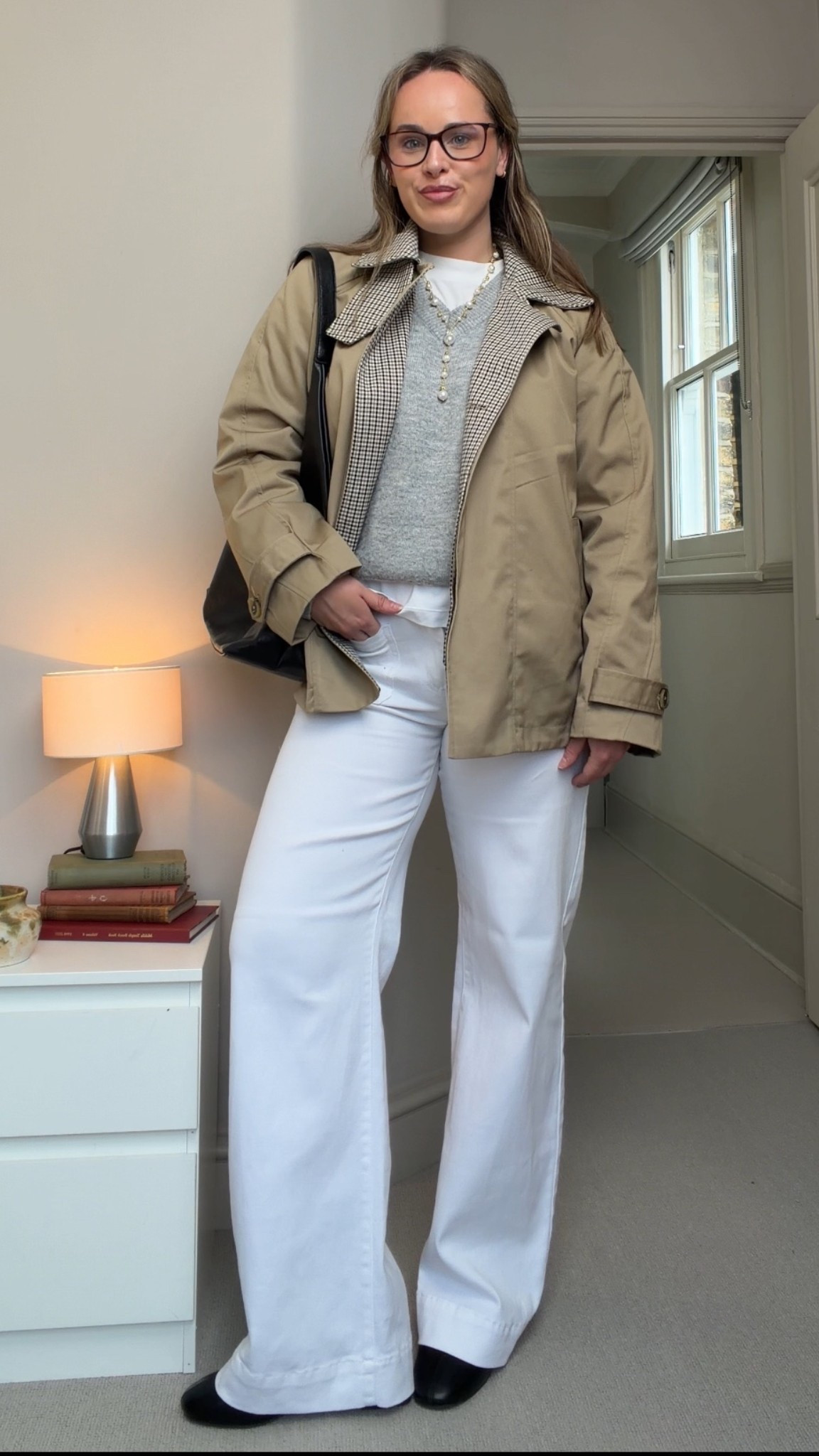 Winter outfit with white jeans🤍

#LTKFashionMonth #LTKwinter #LTKuk
