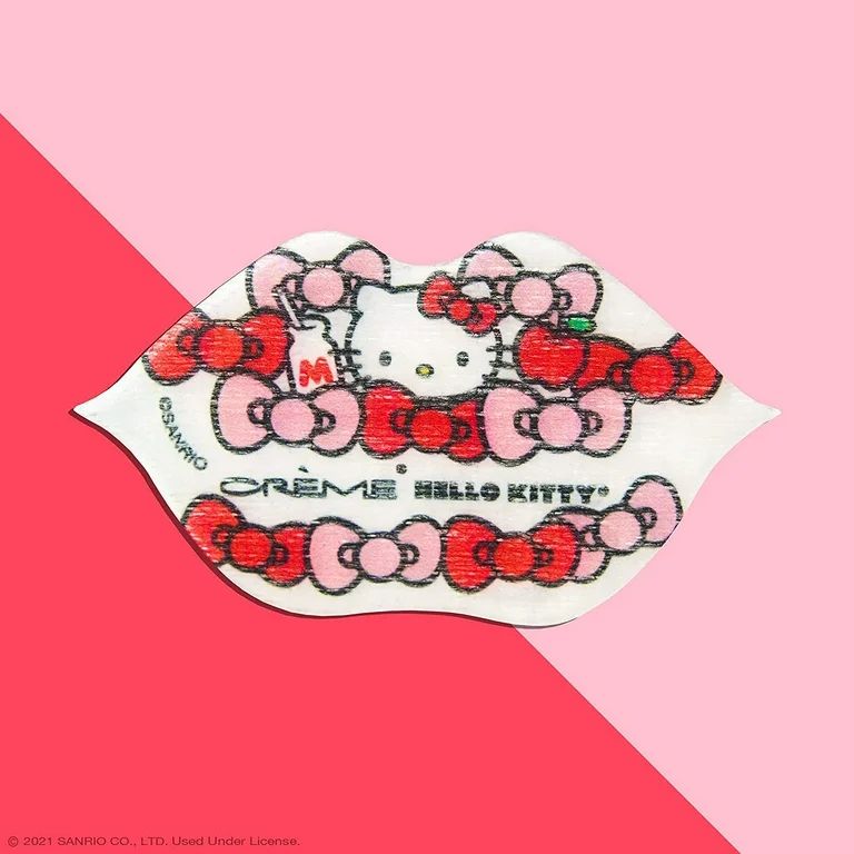 The Crème Shop x Hello Kitty Hydrogel Lip Patch | Vanilla Pudding Flavored - 3 Pack | Walmart (US)