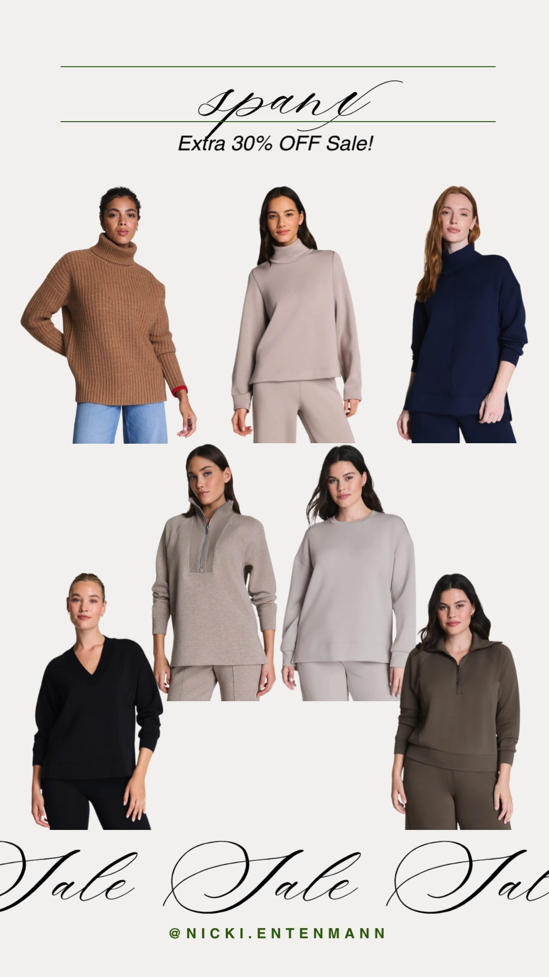 Spanx extra 30% off brings cozy sweaters and sweatshirts that sculpt subtly, layer beautifully, and keep comfort chic so every chilly day feels polished, warm, and effortlessly confident all season. #Spanx #Sale #Extra30Off #Sweaters #Sweatshirts #Shapewear #CozyStyle #Layering #Comfort #WinterStyle 

 #LTKfitnessgoals #LTKActive #LTKSaleAlert