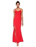 Dress the Population Women's Brooke Sleeveless Cut-Out Long Gown Dress, Rouge, L | Amazon (US)