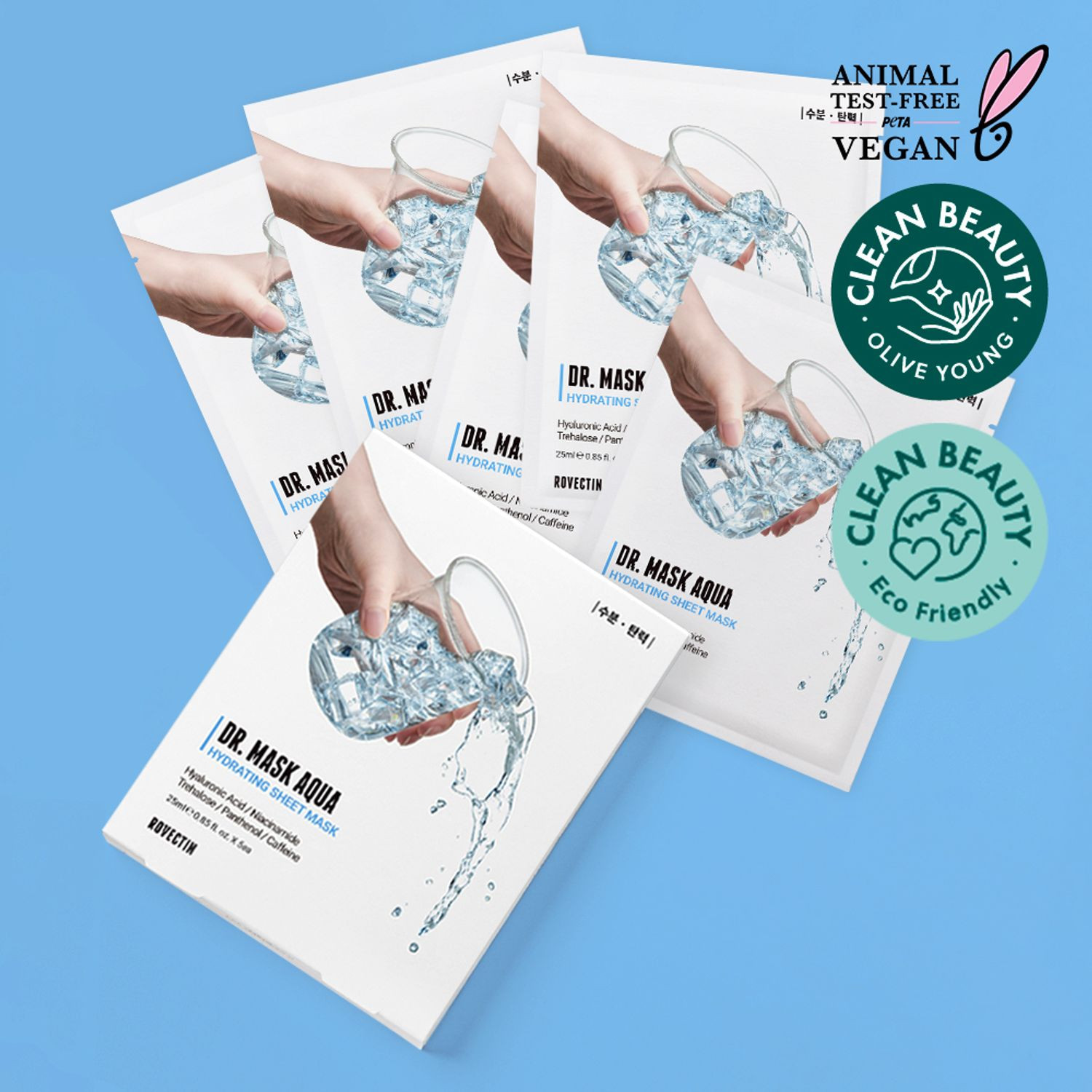 ROVECTIN Dr. Mask Aqua 5ea | Olive Young Global
