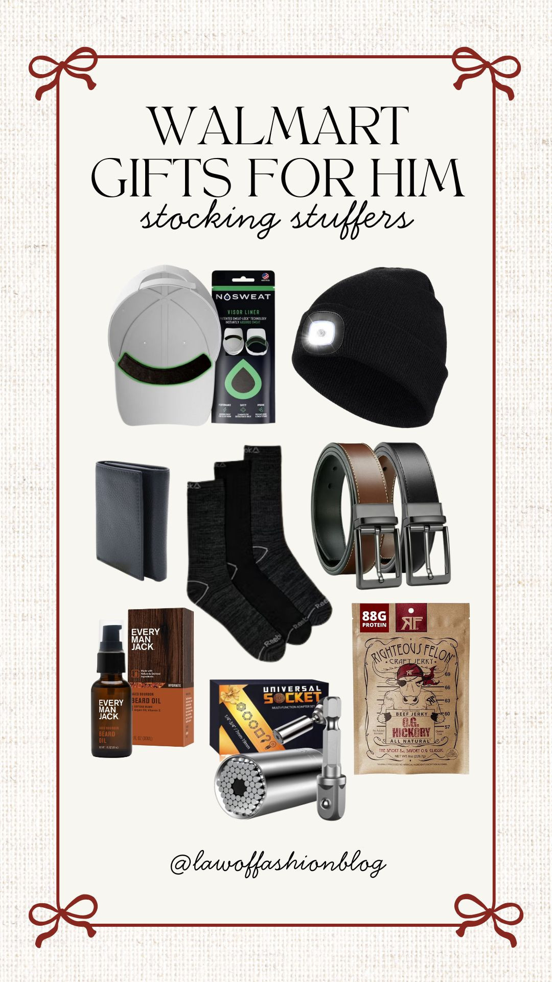 Walmart gift ideas for him 🎁 Christmas gifting, holiday gift ideas, stocking stuffer, hat, socks, belt, top-rated, best-selling, under $20, affordable Walmart finds.  

 #LTKGiftGuide #LTKHoliday #LTKMens
