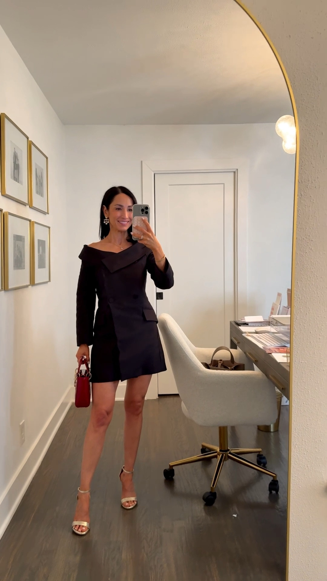 A chic Holiday dress under $80? Yes please! This dress also comes in red and is such a steal! Wearing xs  

#LTKPetite #LTKHoliday #LTKOver40