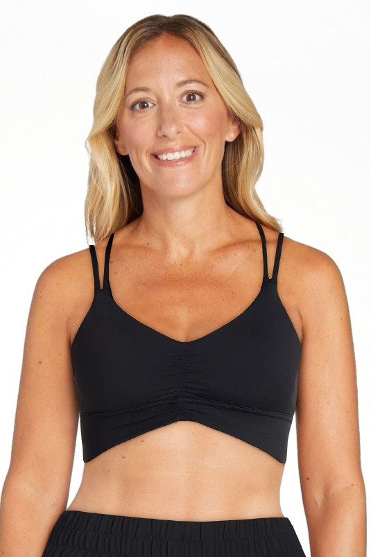 Avia Women's Cinched Front Sports Bra, Sizes XS - XXXL | Walmart (US)