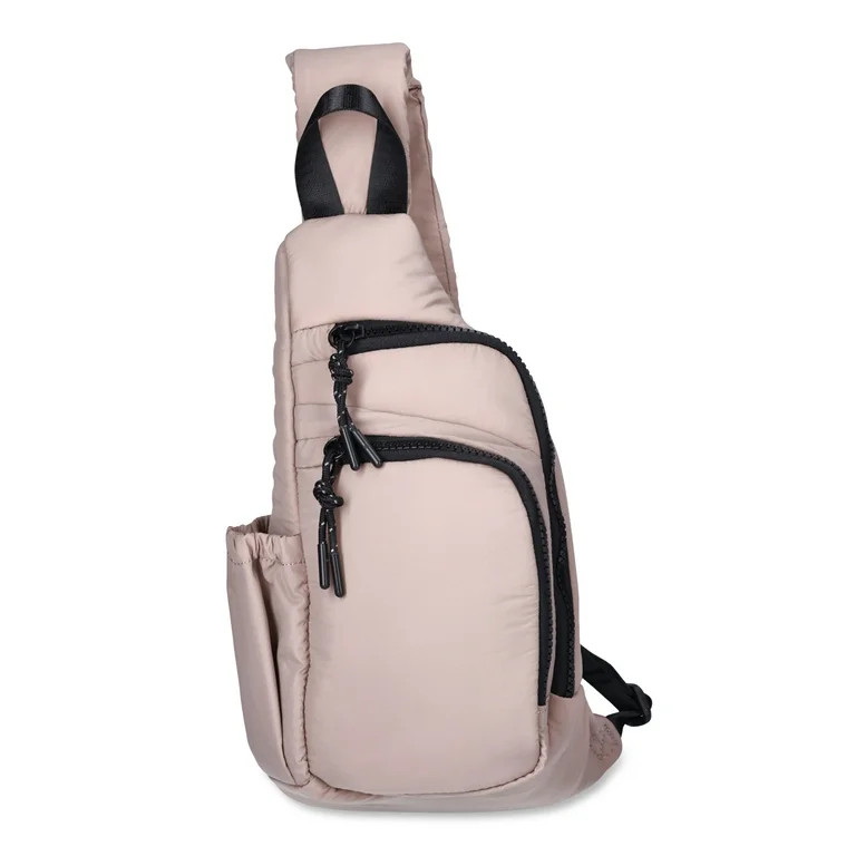 Athletic Works Women's Crossbody Sling Bag, Mocha Delight | Walmart (US)