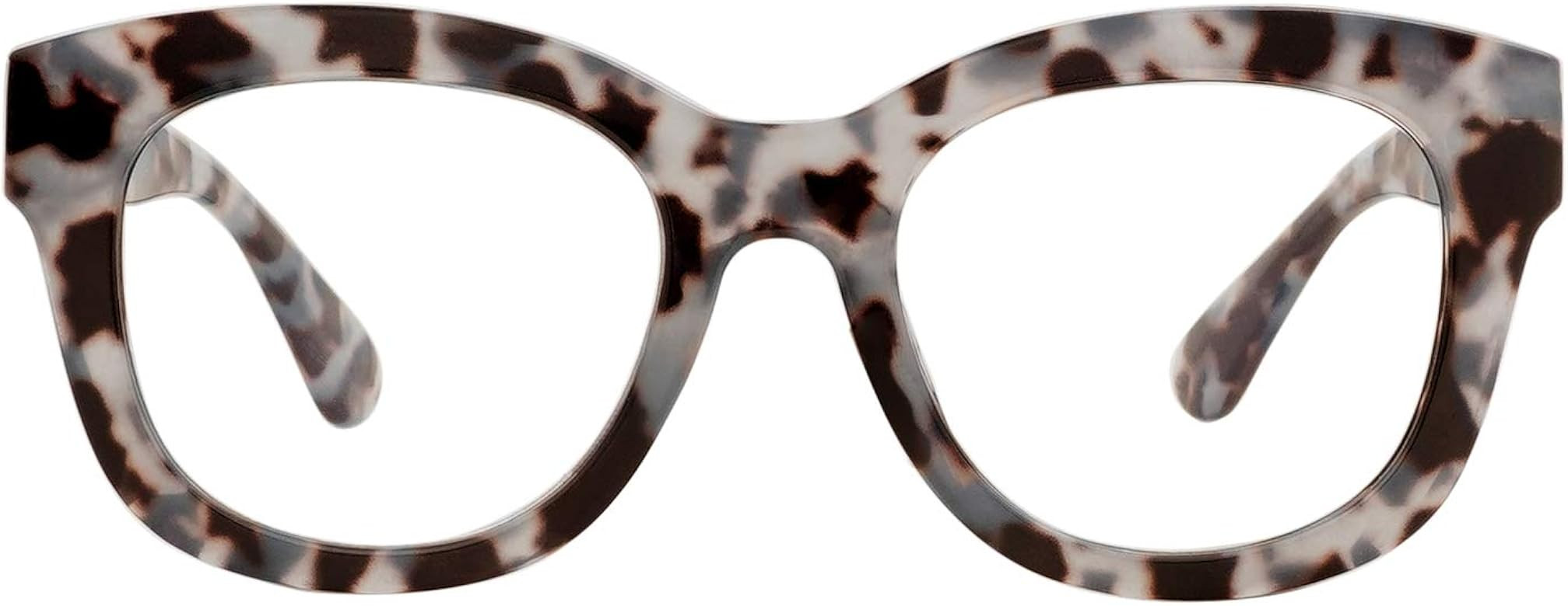 AMOMOMA Retro Oversized Reading Glasses for Women Blue Light Blocking Computer Readers Spring hinge  | Amazon (US)