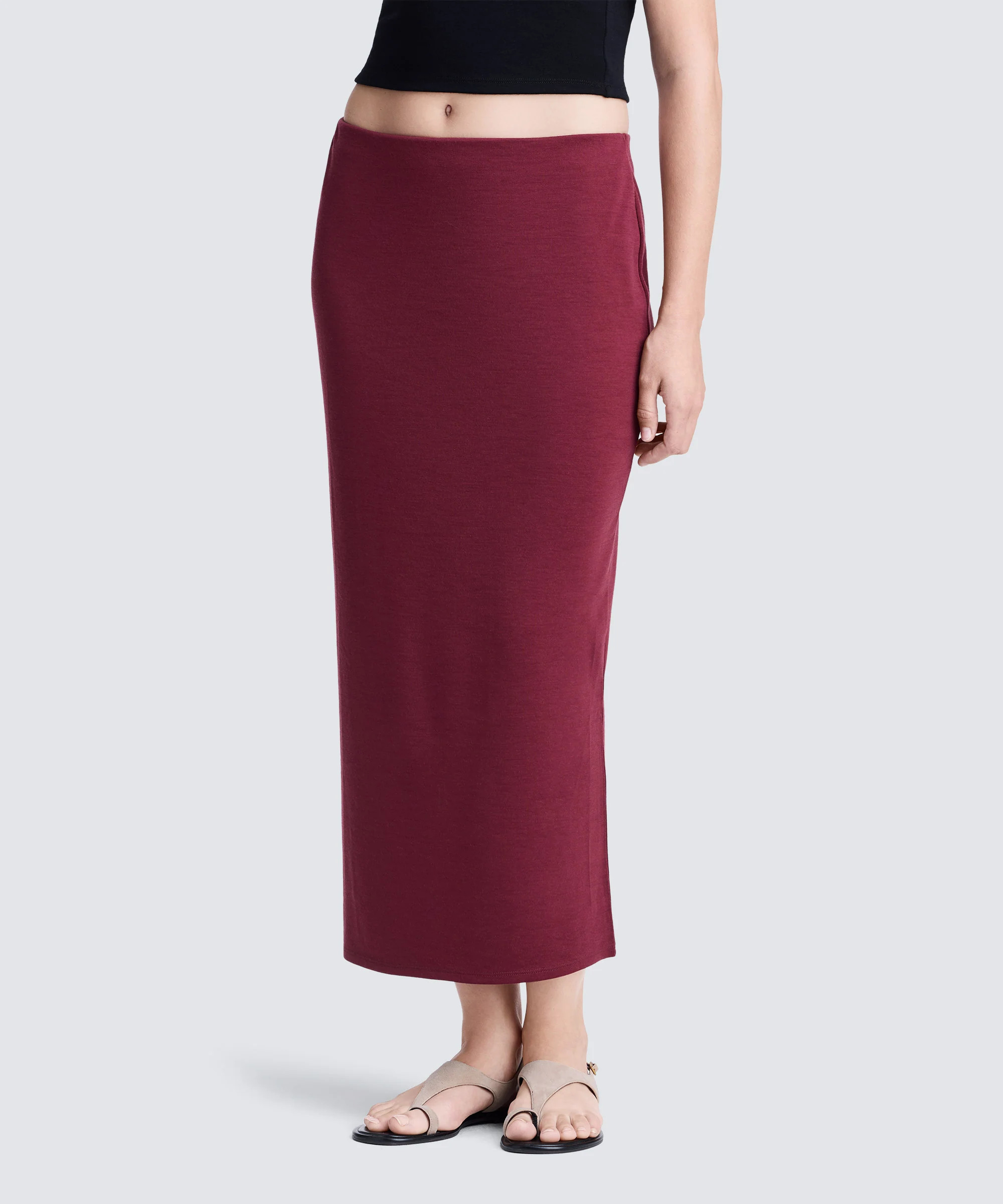 Women’s Merino Maxi Skirt | Unbound Merino | Unbound Merino