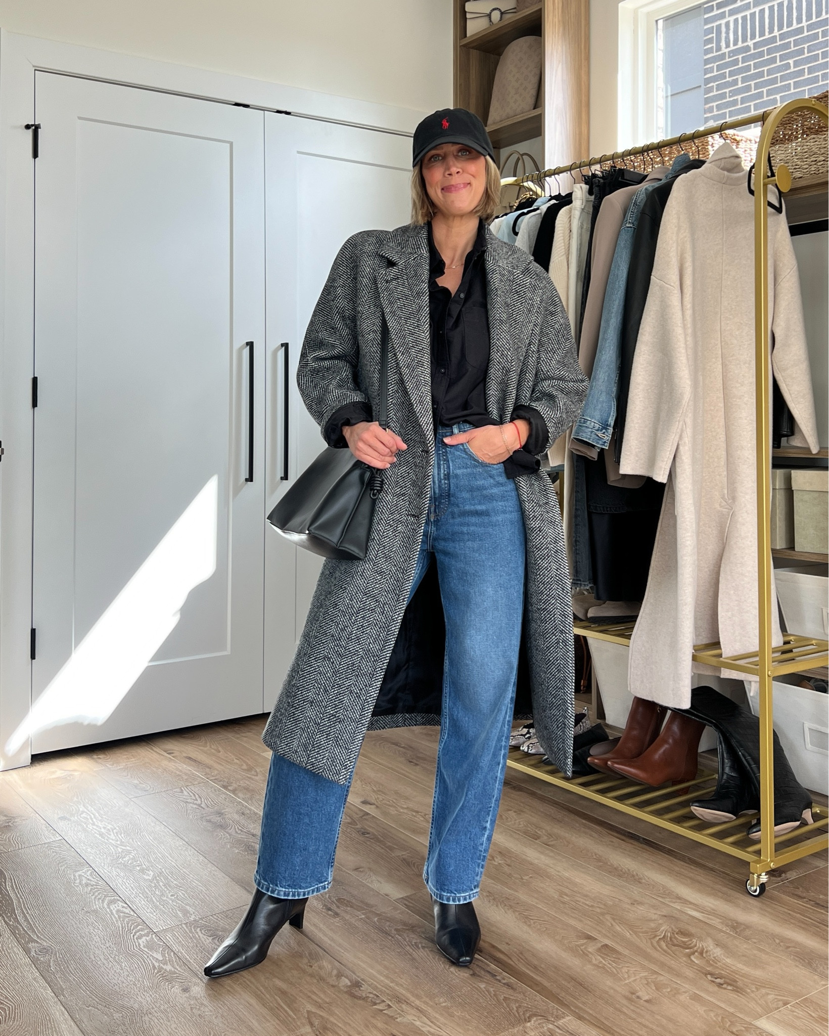 Wearing 6 button-up shirt, xxs wool coat, 26/regular jeans, boots tts 

#LTKStyleTip #LTKFindsUnder50 #LTKFindsUnder100