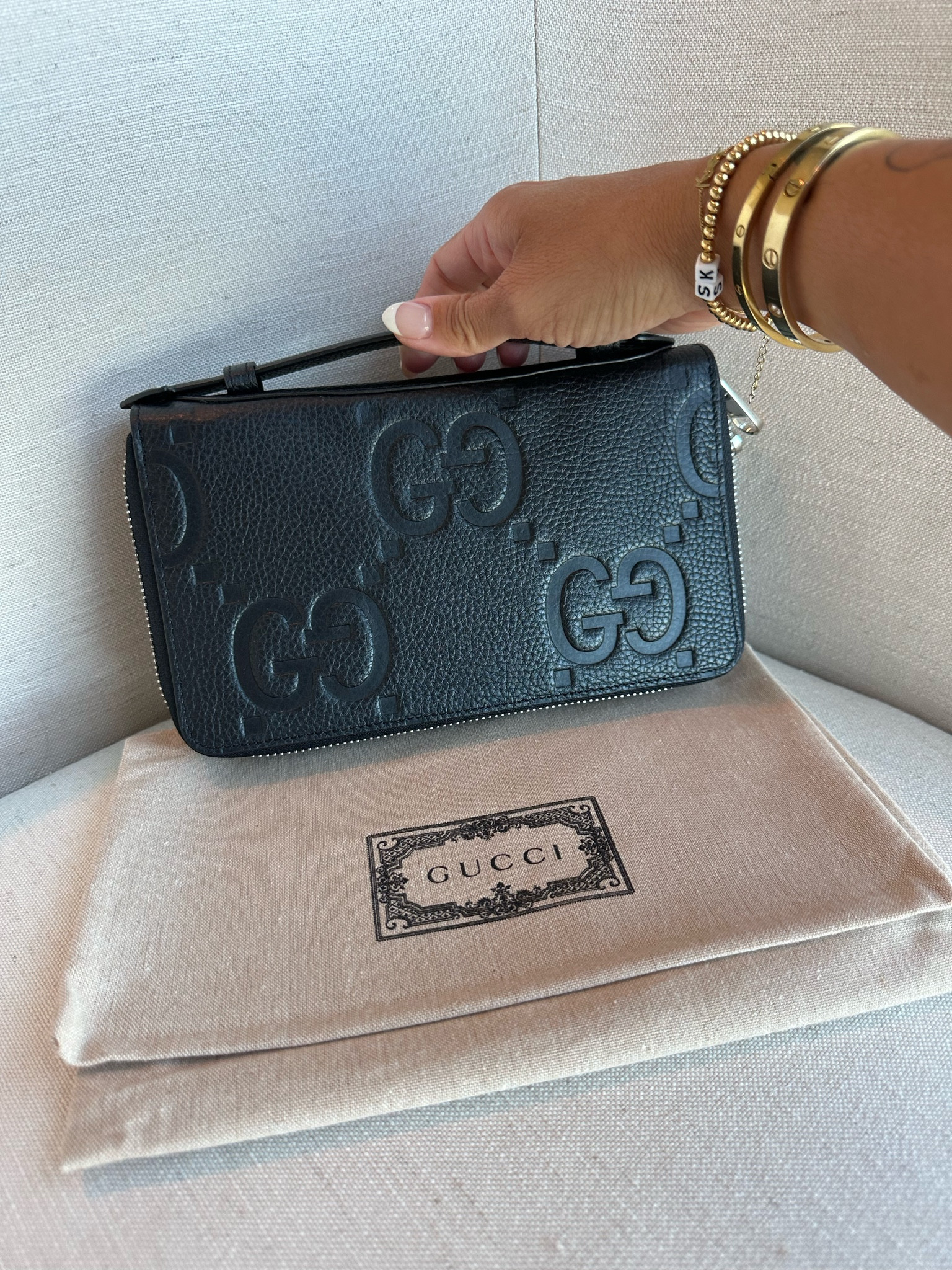 Gucci Microguccissima Key Pouch w/ Tags