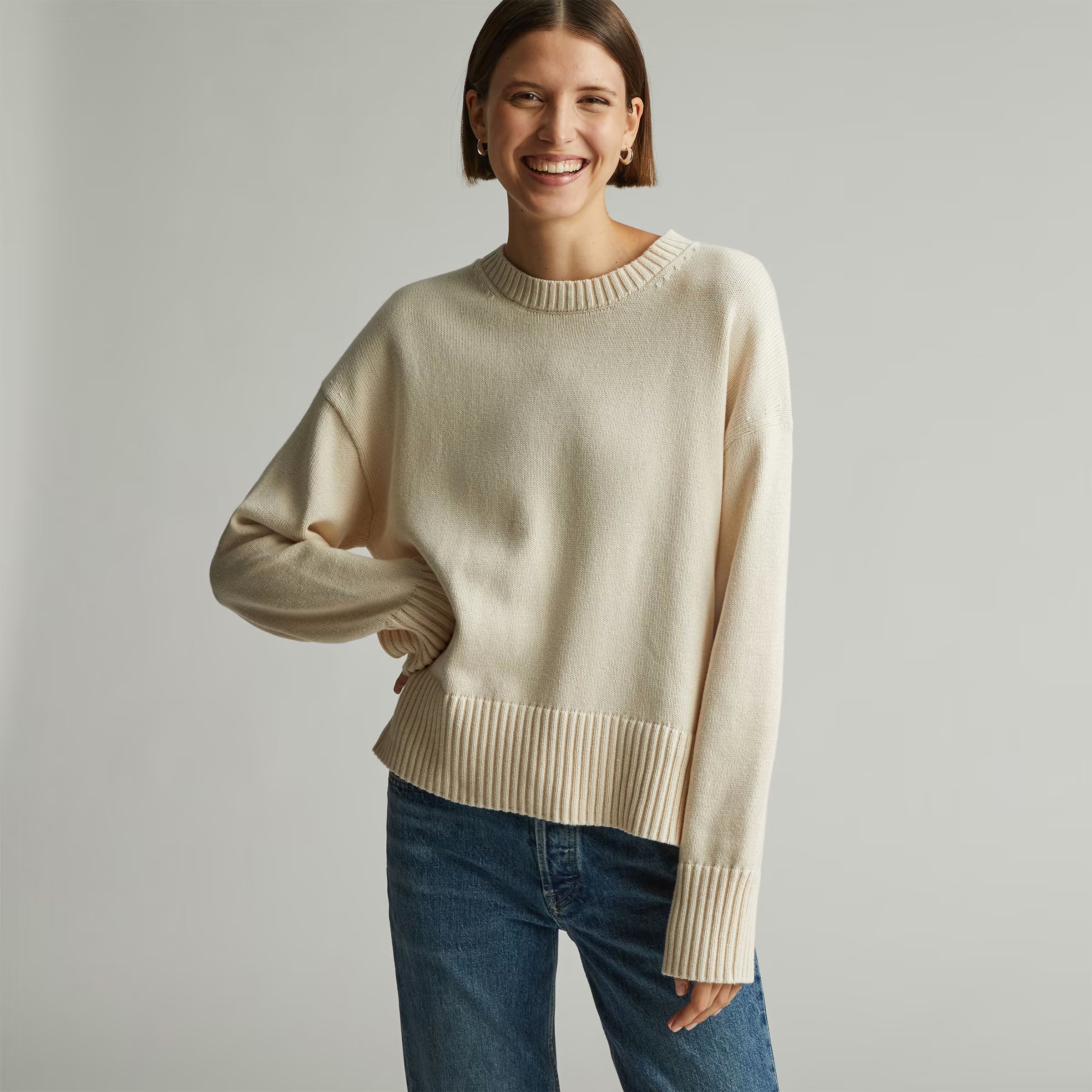 The Organic Cotton Crew Sweater | Everlane