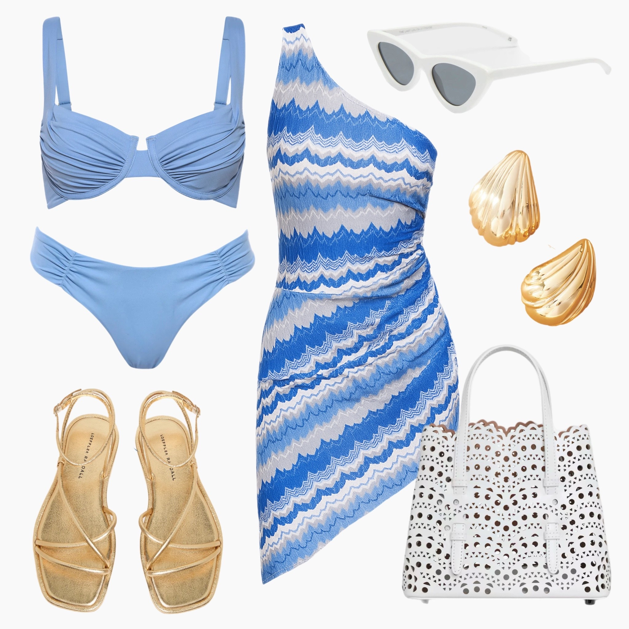 Waves, wine, and wrap dresses 💙 This one-shoulder knit is the ultimate cool-girl pick for your Fourth of July weekend—perfect layered over a powder blue bikini with gold sandals, shell earrings, and a cutout tote for that beach-to-boardwalk vibe.

#4thOfJulyStyle #BeachToDinner #BlueAndWhiteFit #SummerGetawayLook #LTKHolidayWeekend #ResortStyle #VacationDressing #CoastalStyle #OneShoulderDress #LTKSwimwear #OceanInspired #StyledByMar #ChicCoverUp #MissoniDupe #Missoni #MissoniInspired #MissoniVibes

#LTKFindsUnder100 #LTKStyleTip #LTKItBag