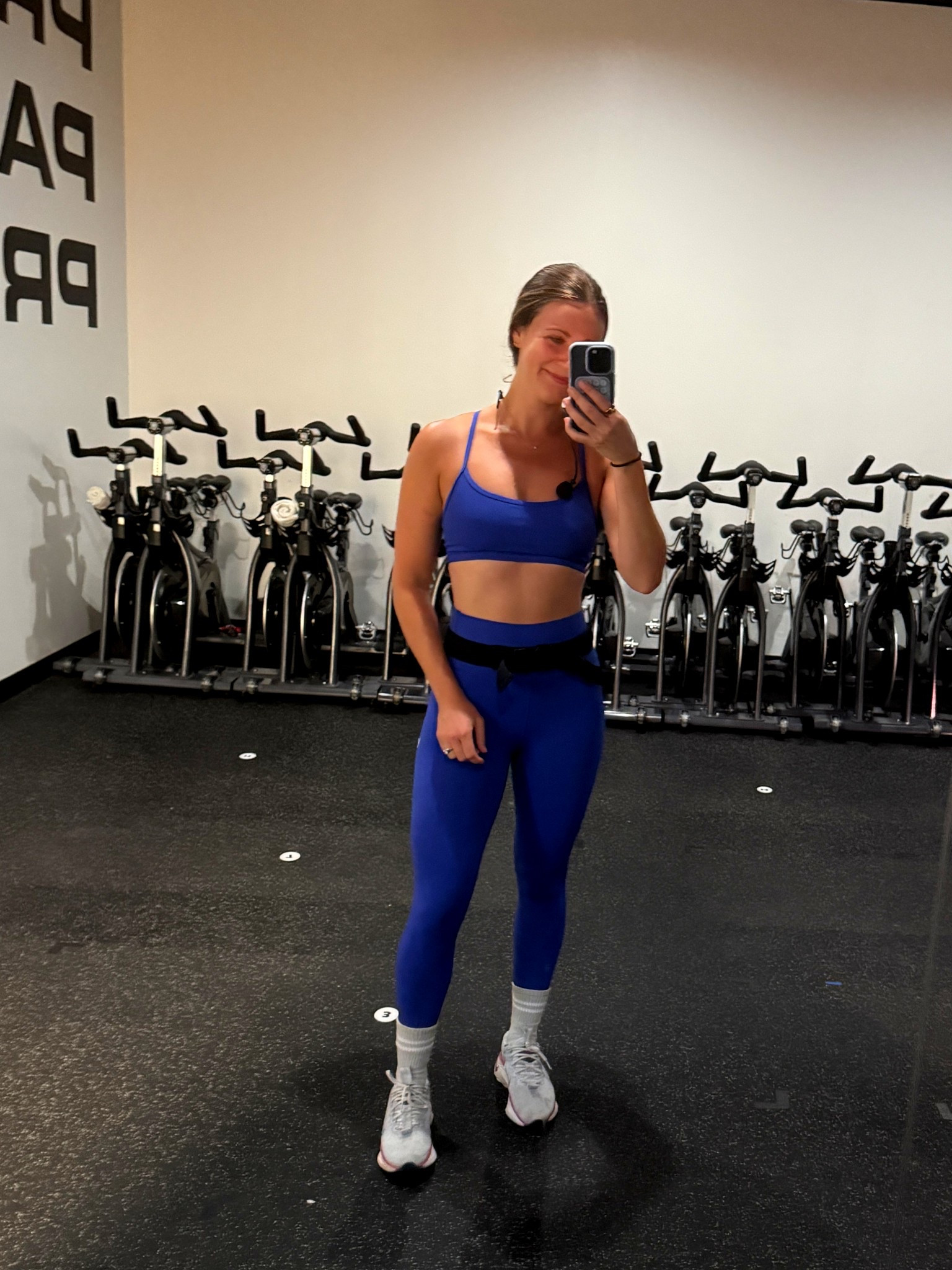 favorite workout set to date !!! I wear a small in both — this color is called Copenhagen 

#LTKActive #LTKSummerEdit