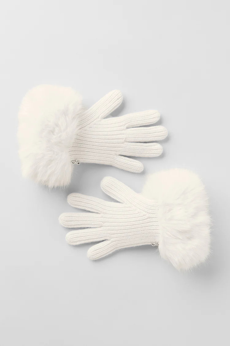 Courchevel Cashmere Gloves | Alo Yoga (US)