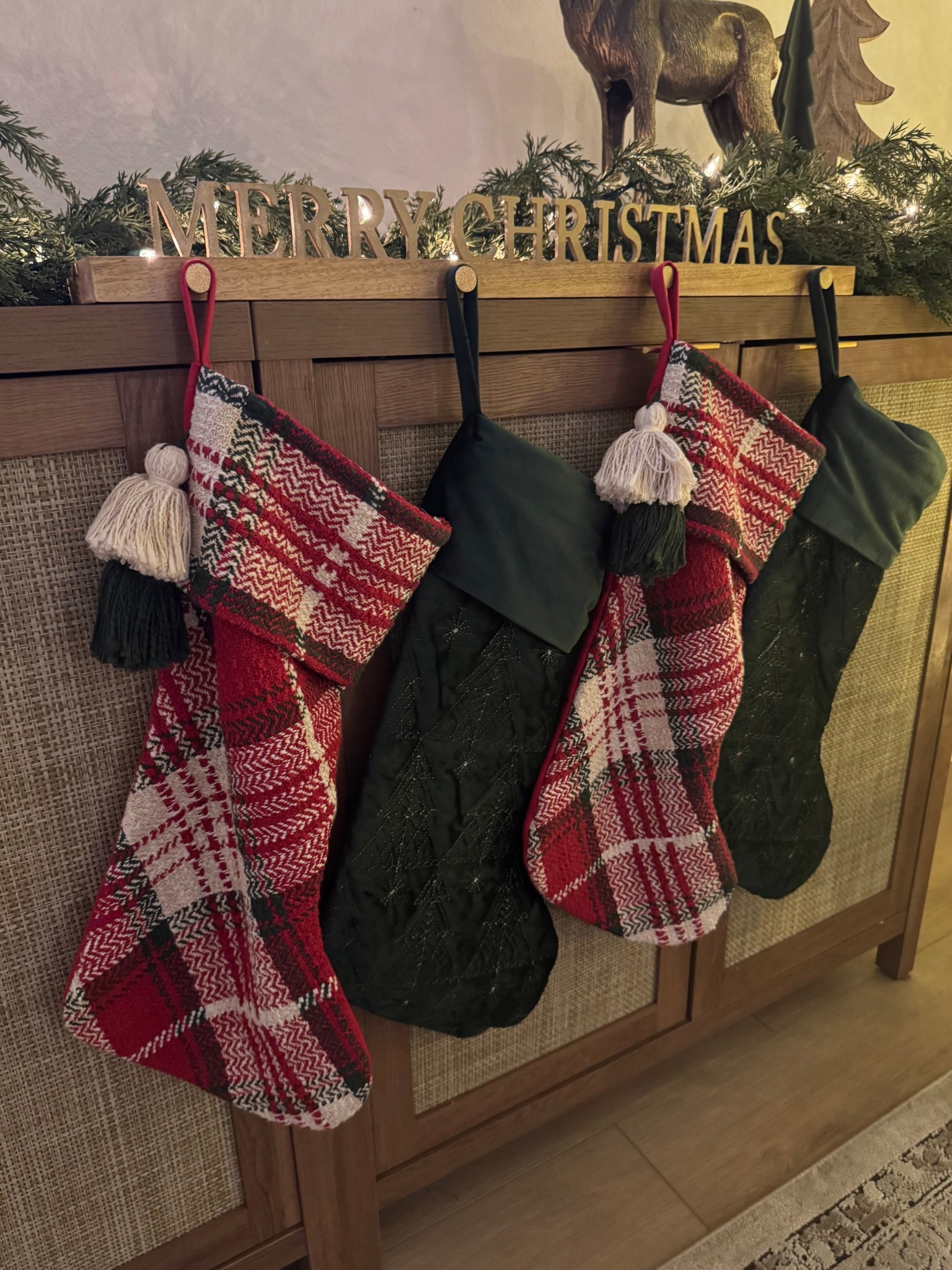The best stocking hanger, eapecially if you don’t have a fireplace! I’m also loving this realistic garland! 😍

#LTKHome #LTKSeasonal #LTKHoliday