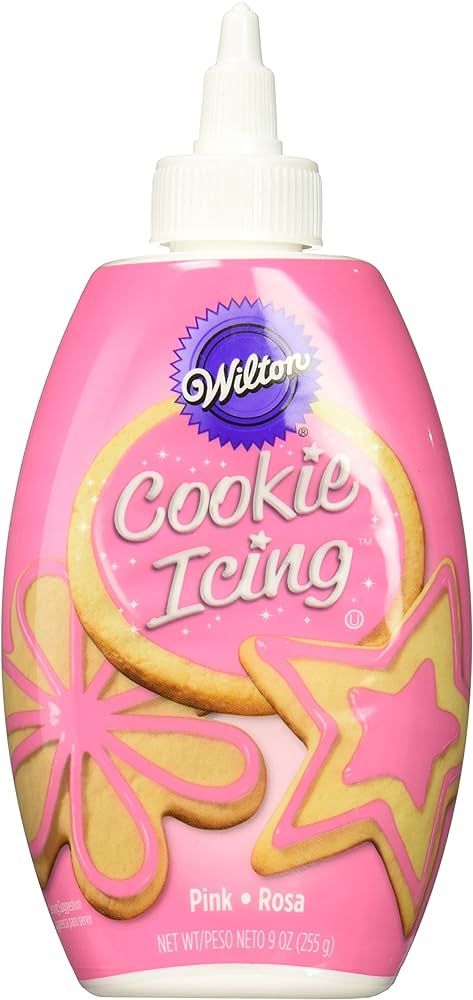 Wilton Pink Cookie Icing, 9-Ounce, Assorted | Amazon (US)