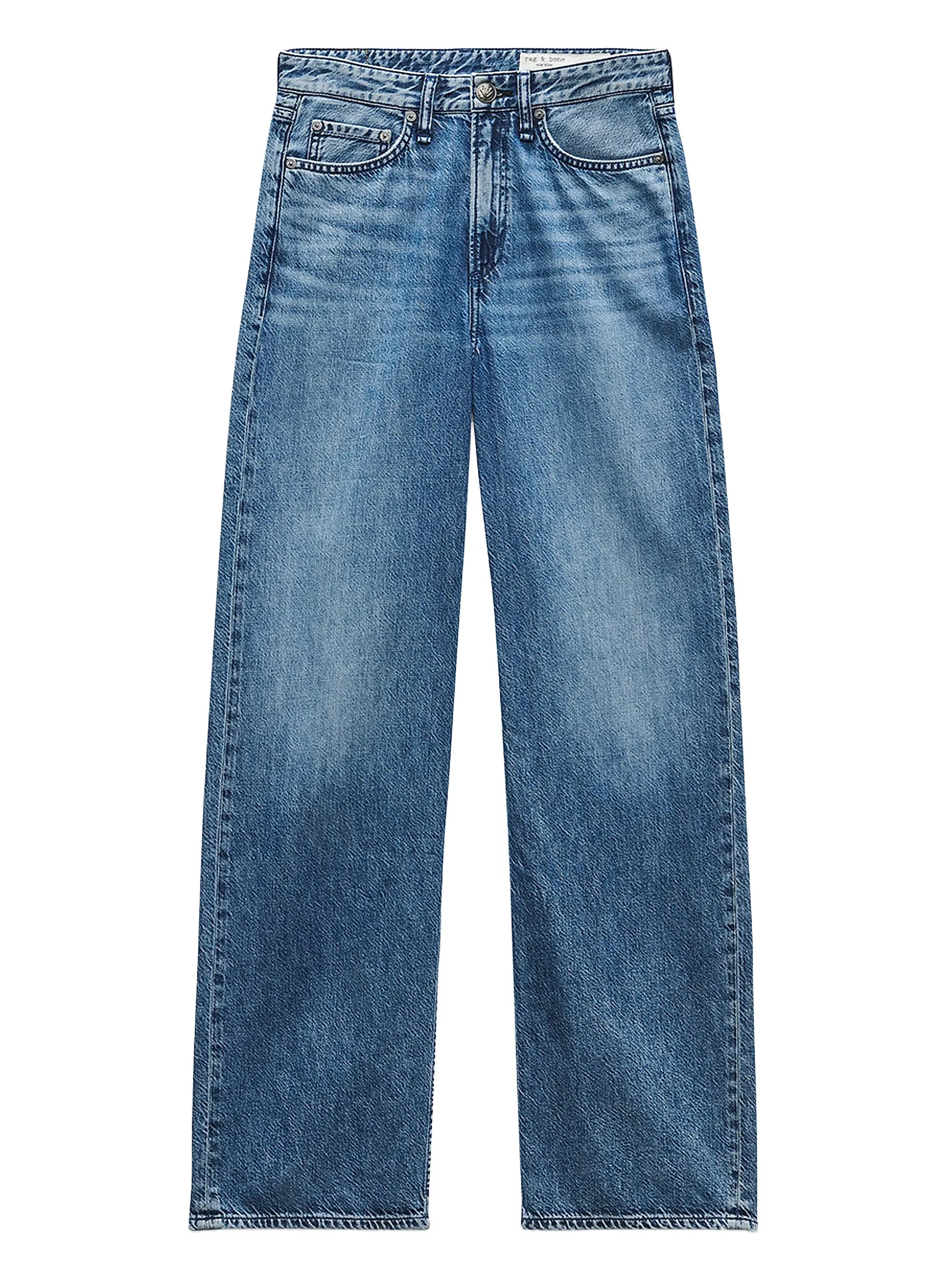 Logan High-Rise Wide-Leg Jeans | Saks Fifth Avenue
