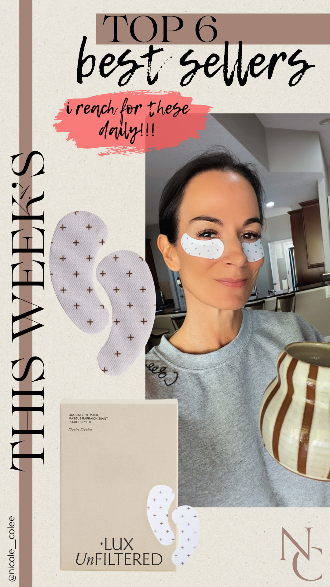 Your faves from the week!! Grab them here!

 Eye mask, look for less, purse, bag, jimmy choo, amazon, abercrombie, dior, lux unfiltered, free people, target, nicole colee, loungewear, jacket, faux fur

 

 #LTKGiftGuide #LTKSeasonal #LTKOver40