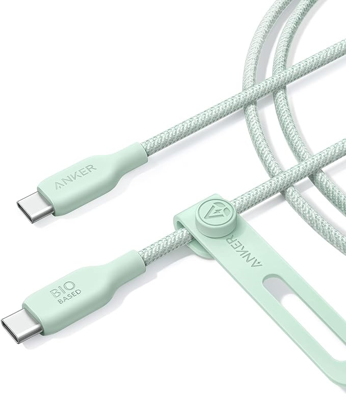 Anker USB C Cable, 240W Bio-Braided Type C Fast Charge Cord for iPhone 17 Series, MacBook Pro 202... | Amazon (US)