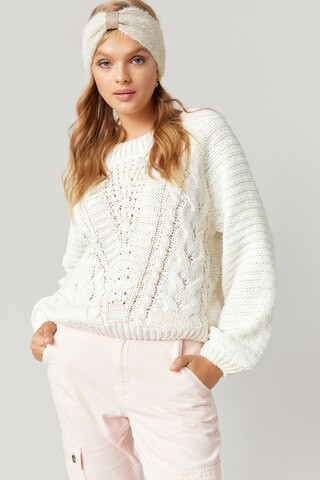 Rhonda Chenille Cropped Sweater | Francesca's
