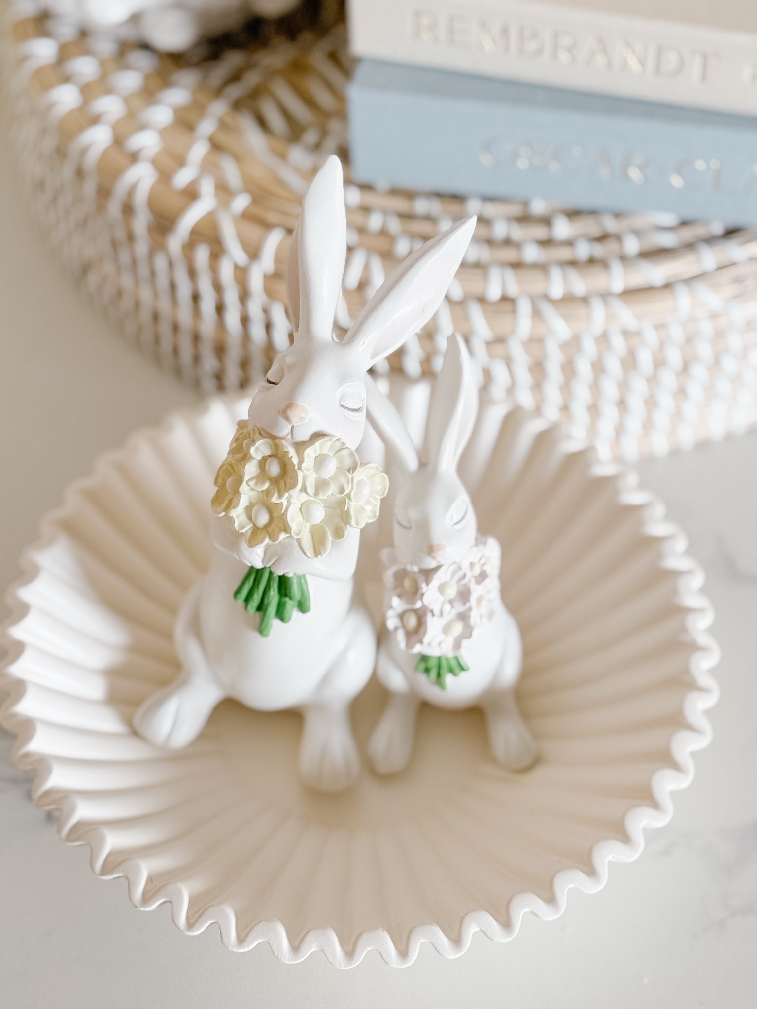 The cutest mini bunny decor! 

#LTKHome #LTKSpringSale #LTKSeasonal