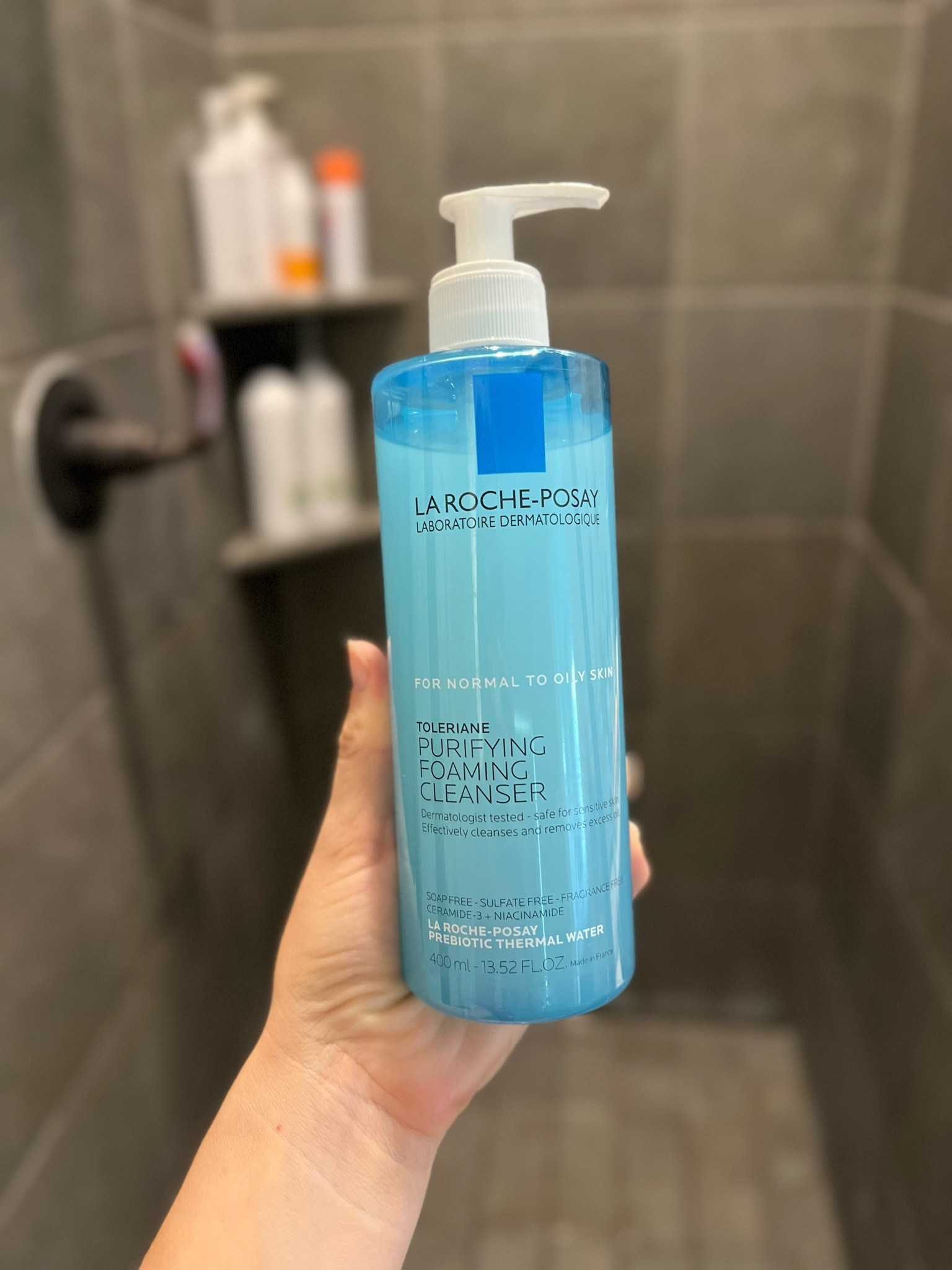 My favorite face wash! It’s gentle and is rated a 2 by EWG if you are concerned with toxins. 

face cleanser | la Roche Posay | skincare

#LTKbeauty