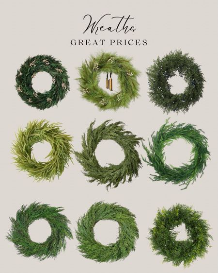 Christmas wreath realistic . Cedar wreath pine. Faux Christmas wreath. Amazon finds. Amazon holiday decor.

#LTKSeasonal #LTKHolidaySale #LTKHoliday