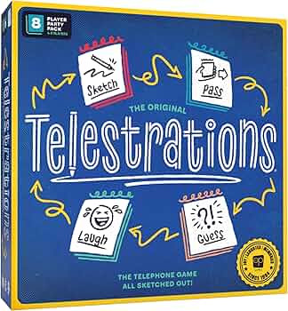 Telestrations 8 Player 2nd Edition Board Game, Award Winning Hilarious and Unpredictable Must Hav... | Amazon (US)