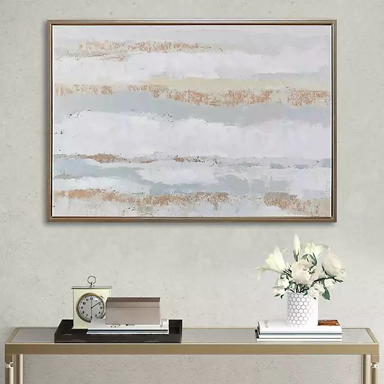 Strato Hand Embellished Gold Foil Framed Art Print | Kirkland's Home