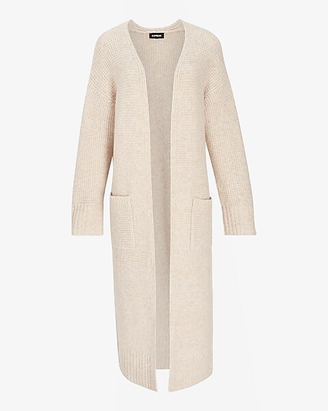 Cozy Thermal Stitch Duster Cardigan | Express