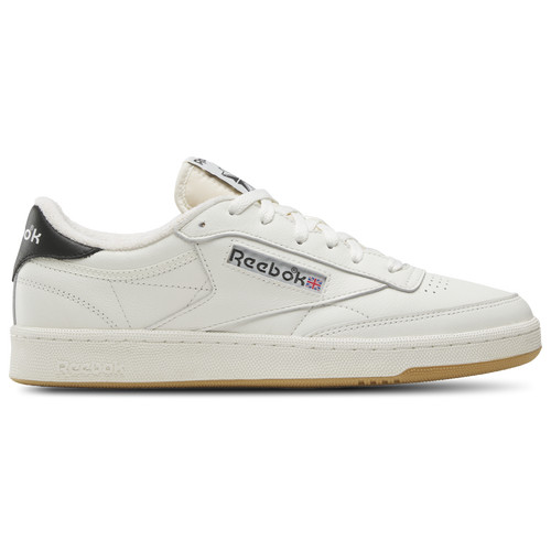 Reebok Mens Reebok Club C 85 Vintage - Mens Running Shoes Chalk/Black/Gum Size 12.0 | Foot Locker (US)