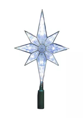 Kurt S. Adler 10-Light Clear LED 8-Point Star Treetop | Belk