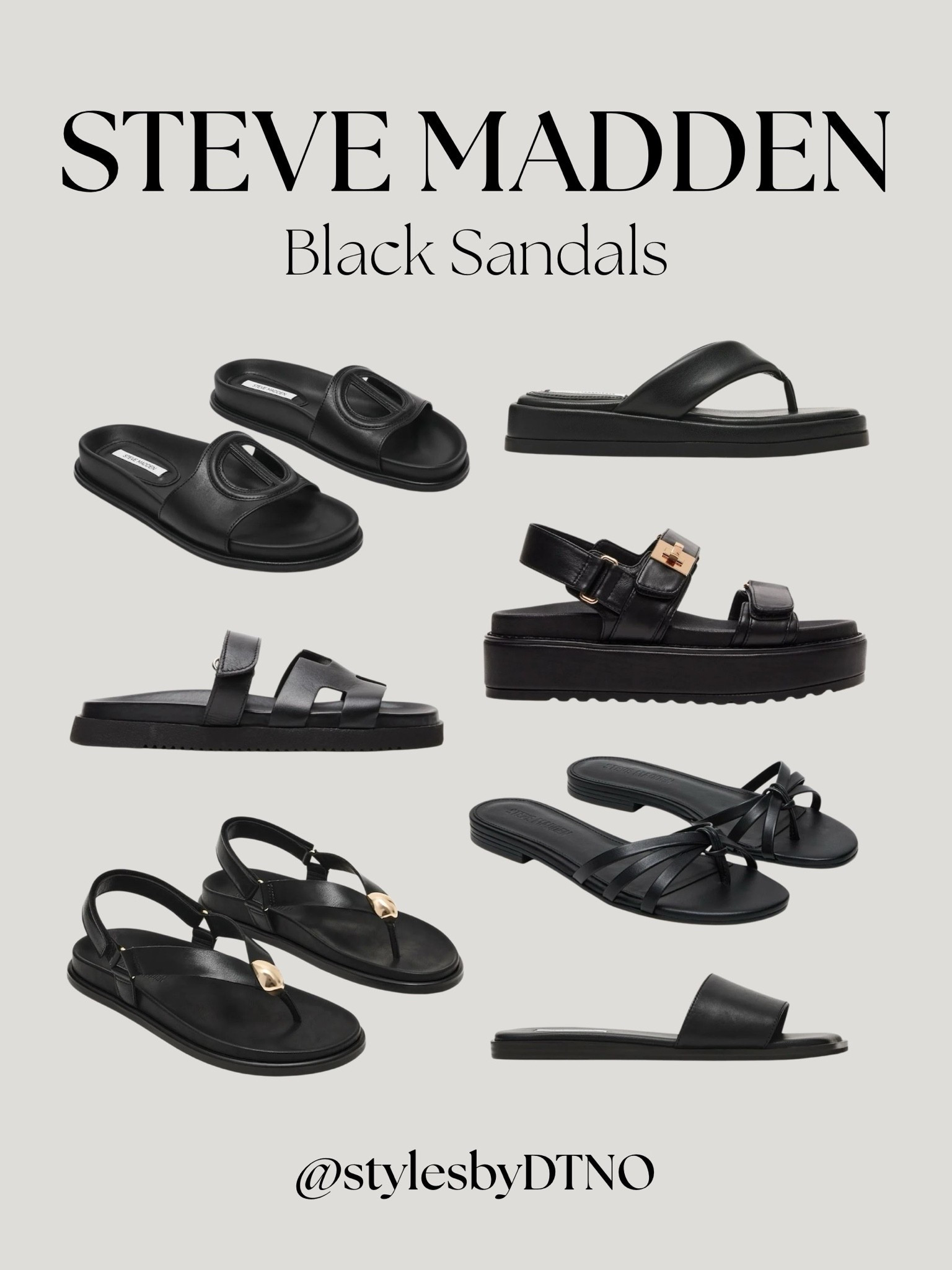 Use the code ‘SUNNY’ to save 30% off on the best selling black sandals from Steve Madden (scroll below for more options)

Tags: Summer Fashion, Best Sellers, New Arrivals, Slide On Sandals, Fashion Finds 2026, Stylist Picks, What To Wear, Under $100, Back In Stock, Platform Sandals, Neutral Fashion,

#LTKootd #LTKSeasonal #LTKSaleAlert