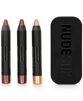 3-Pc. Mini Nude Metallic Berry Eye Set | Macy's