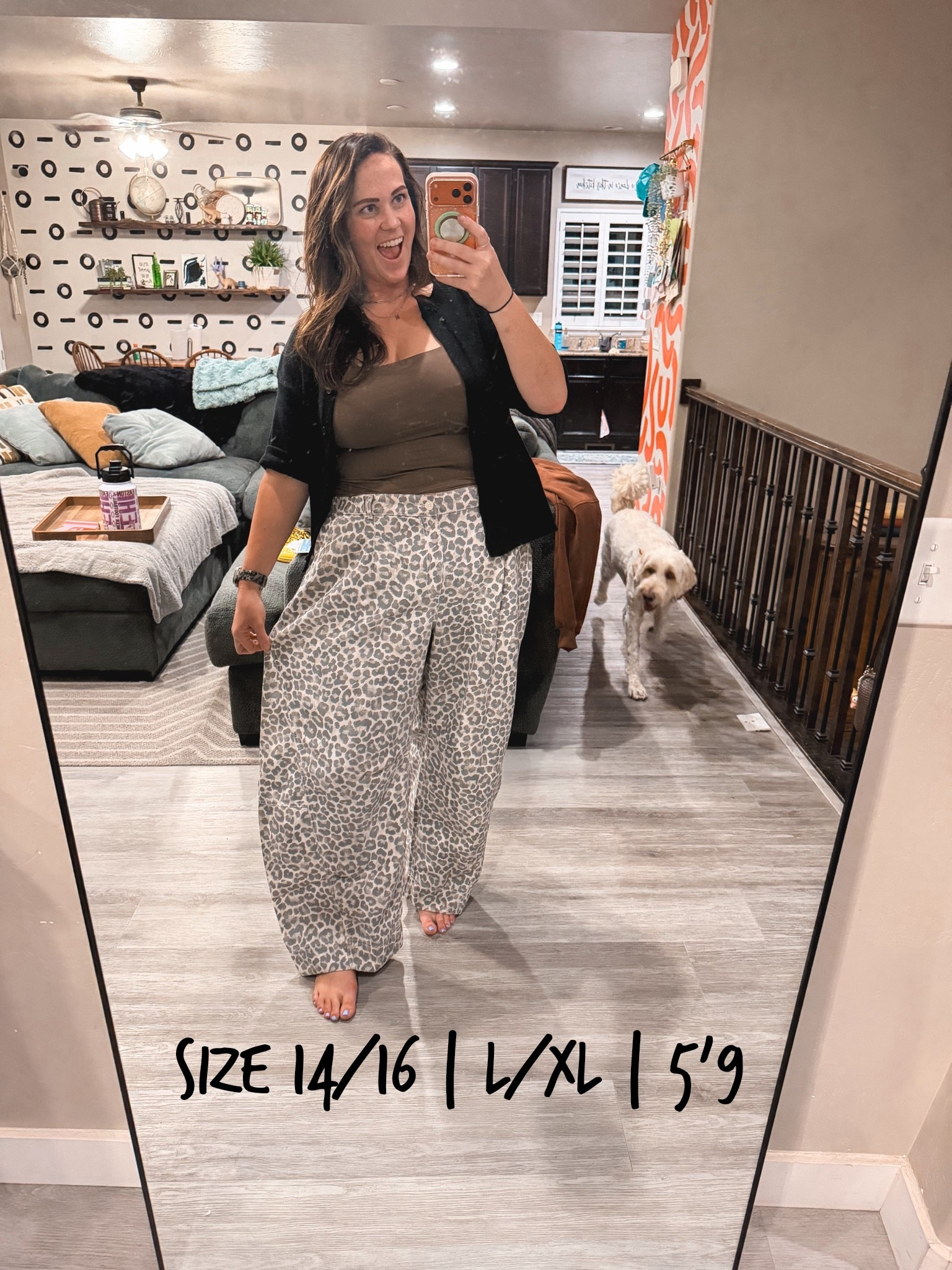 I think I found my new favorite comfy pants!! 😍😍

Pants: XL @Aerie 

Size 14/16 | L/XL | 5’9

Aerie leopard pants, leopard print pants, Aerie comfy pants, wide leg leopard pants, midsize Aerie, size 14/16 pants, comfy work pants, animal print pants midsize

#LTKWorkwear #LTKTall #LTKMidsize
