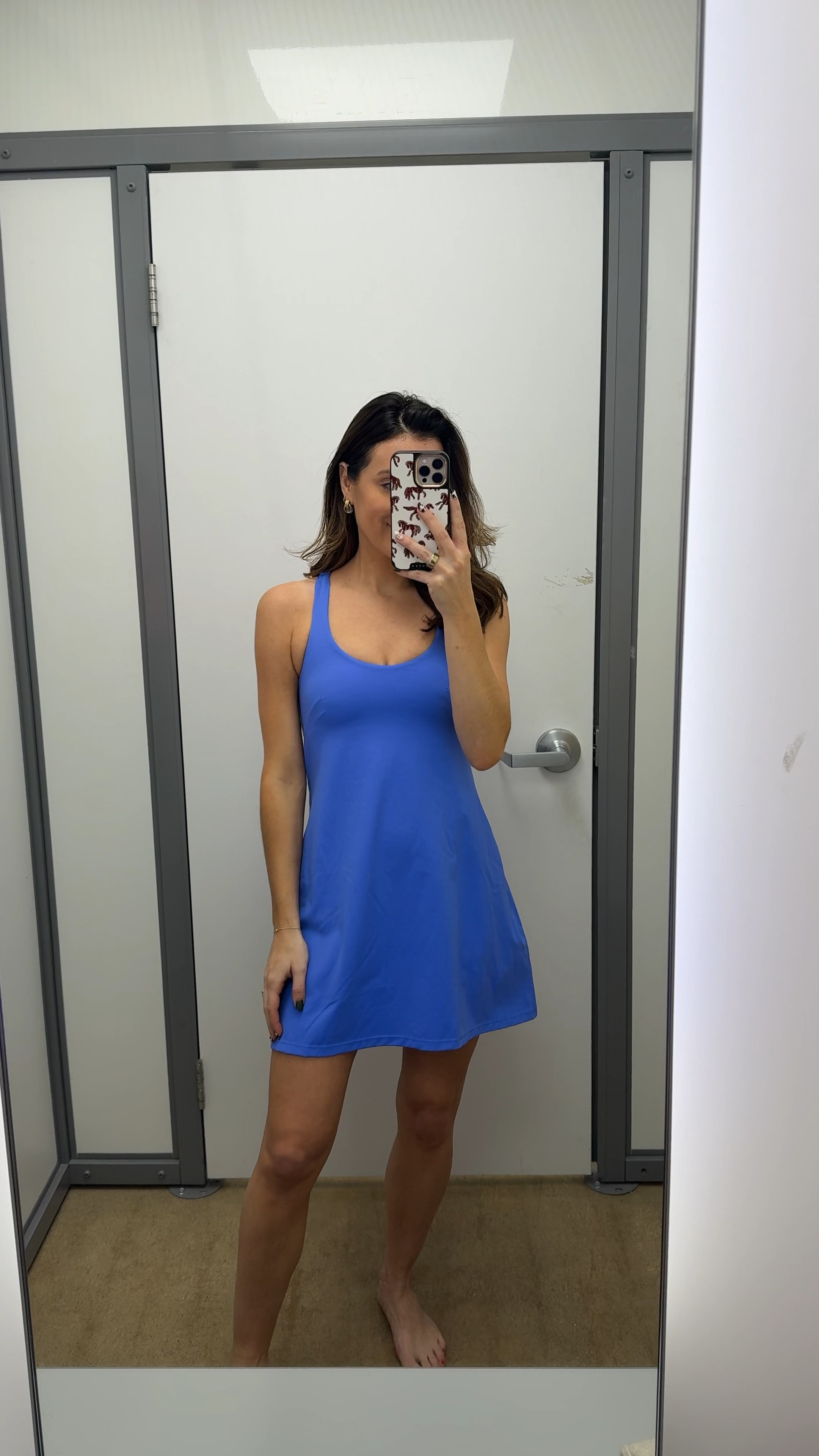 Walmart’s active section is popping off right now! This dress is such good quality, has padding, AND has biker shorts underneath that are attached but can still pull down to go to the bathroom without getting completely undressed!! Fits TTS and just $24! 

#LTKSpringSale #LTKActive