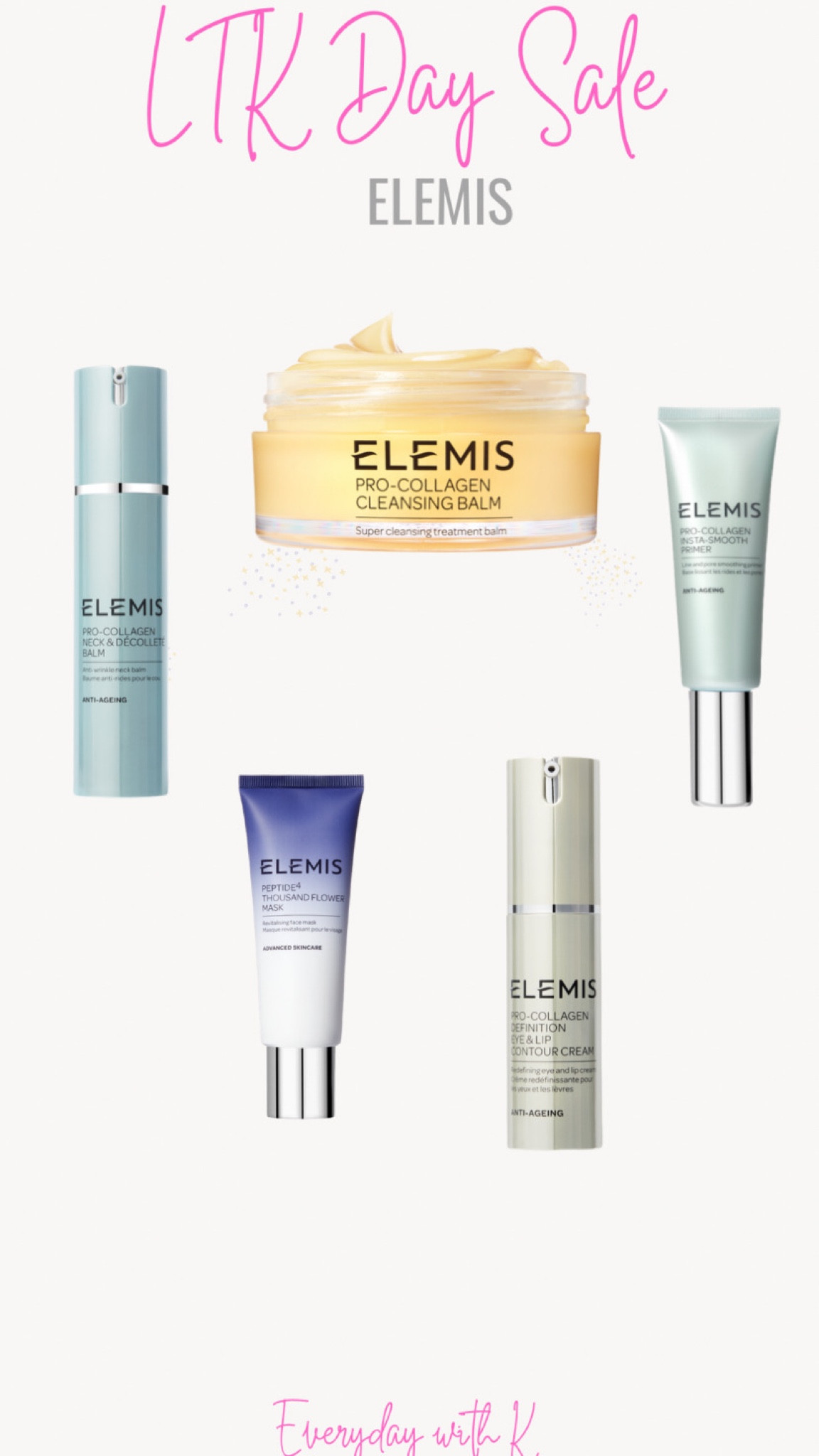 LTK Day-Elemis Favorites

#LTKbeauty #LTKsalealert #LTKunder100