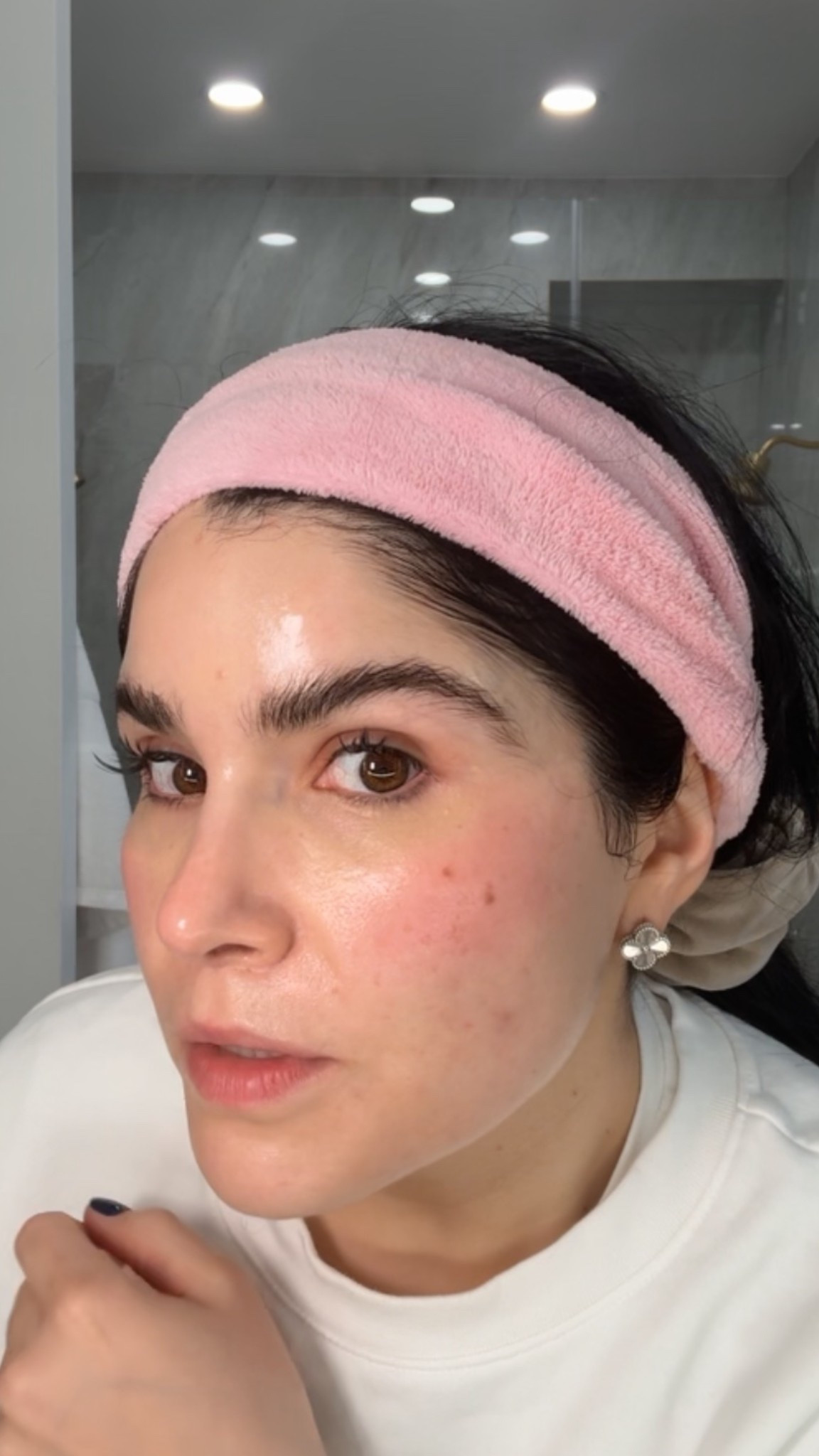 Today’s simple clean look by haus labs concealer. Charlotte tilbury blush 

#LTKBeauty #LTKselfcare #LTKgrwm