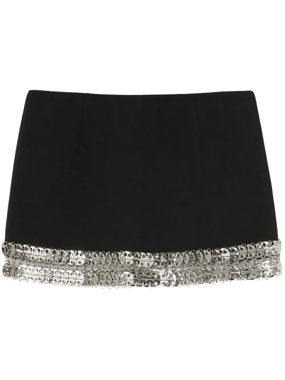 PINKO Eliot Crepe Mini Skirt | Black | FARFETCH AU | Farfetch Global