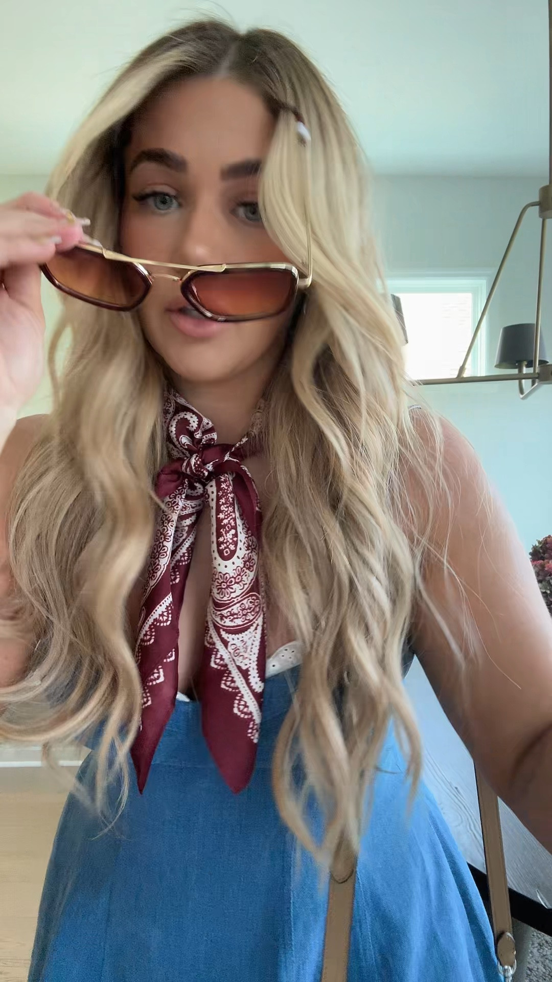 Kicking off CMA fest with Nashville rodeo and Tim McGraw 🤍 wearing a size large! 