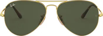 Ray-Ban Aviator Metal II 55mm Pilot Sunglasses | Nordstrom | Nordstrom
